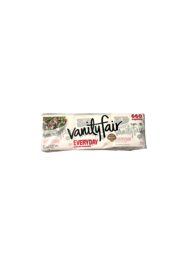 Vanity Fair Everyday Napkin, 2-Ply, 110-count, 6-pack